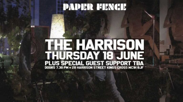 Paper Fence play at The Harrison Venue